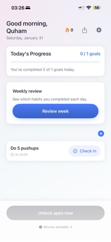 GoalScroll screenshot