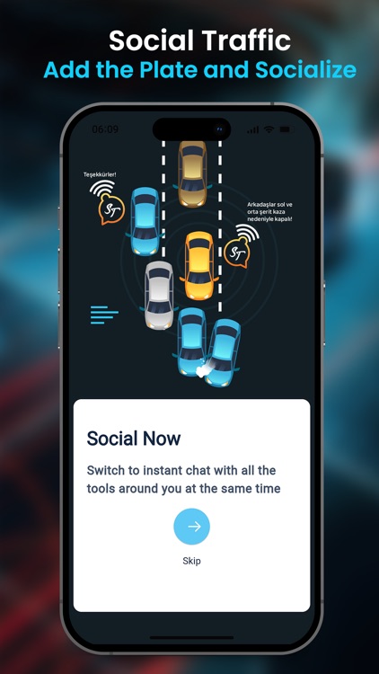 Social Traffic: Radar Map, GPS