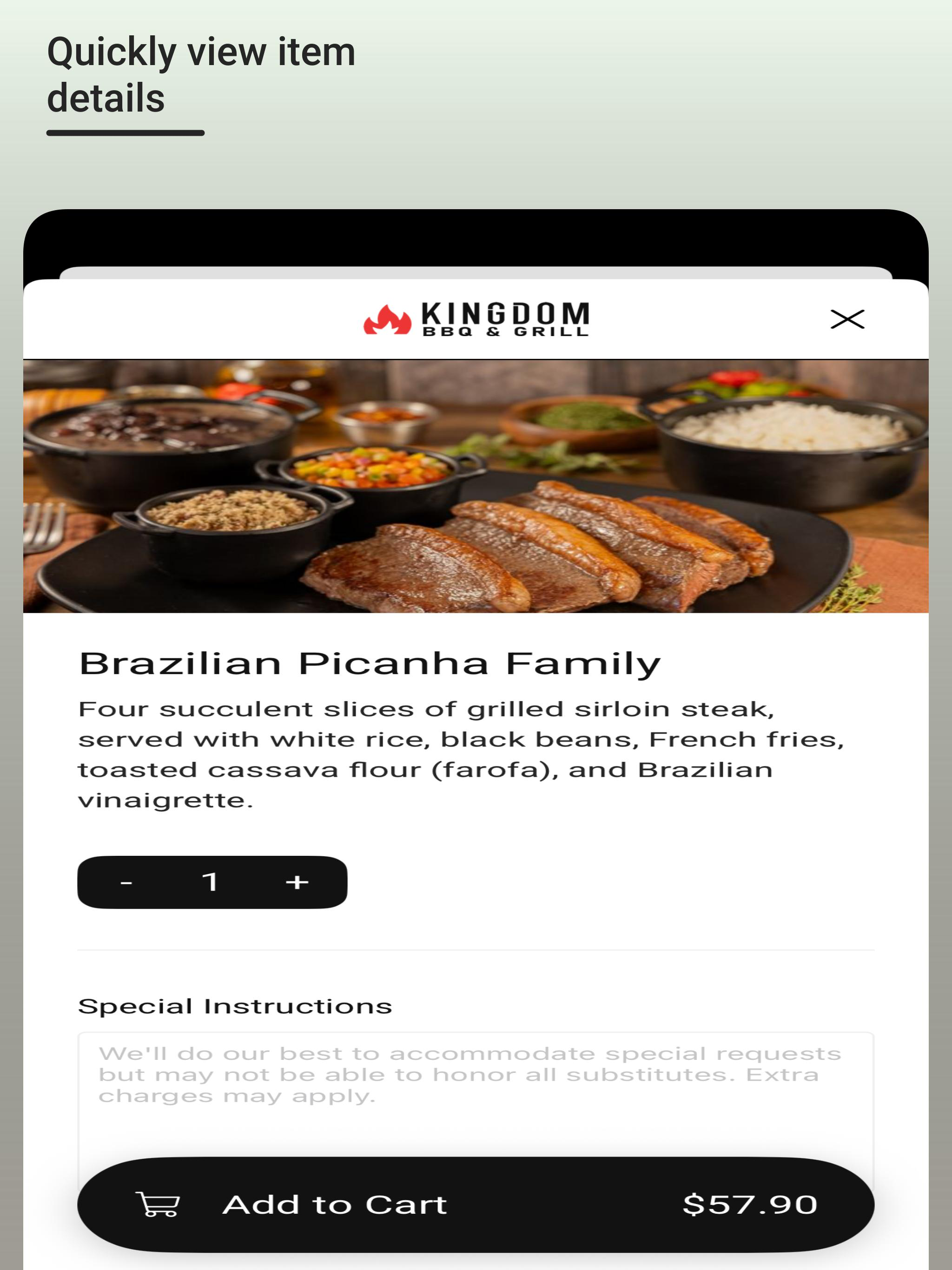 Kingdom BBQ & Grill screenshot 12