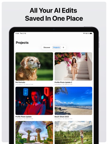 AI Photo Editor and Generator iPad screenshot