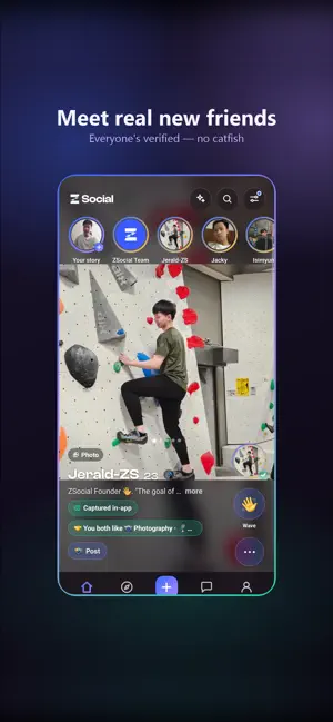 ZSocial : Discover New Friends screenshot 1