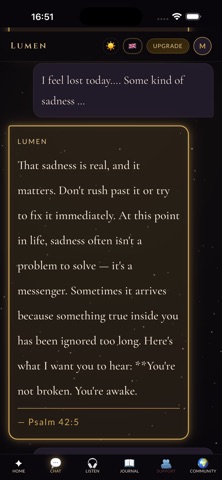 Lumen Wisdom screenshot