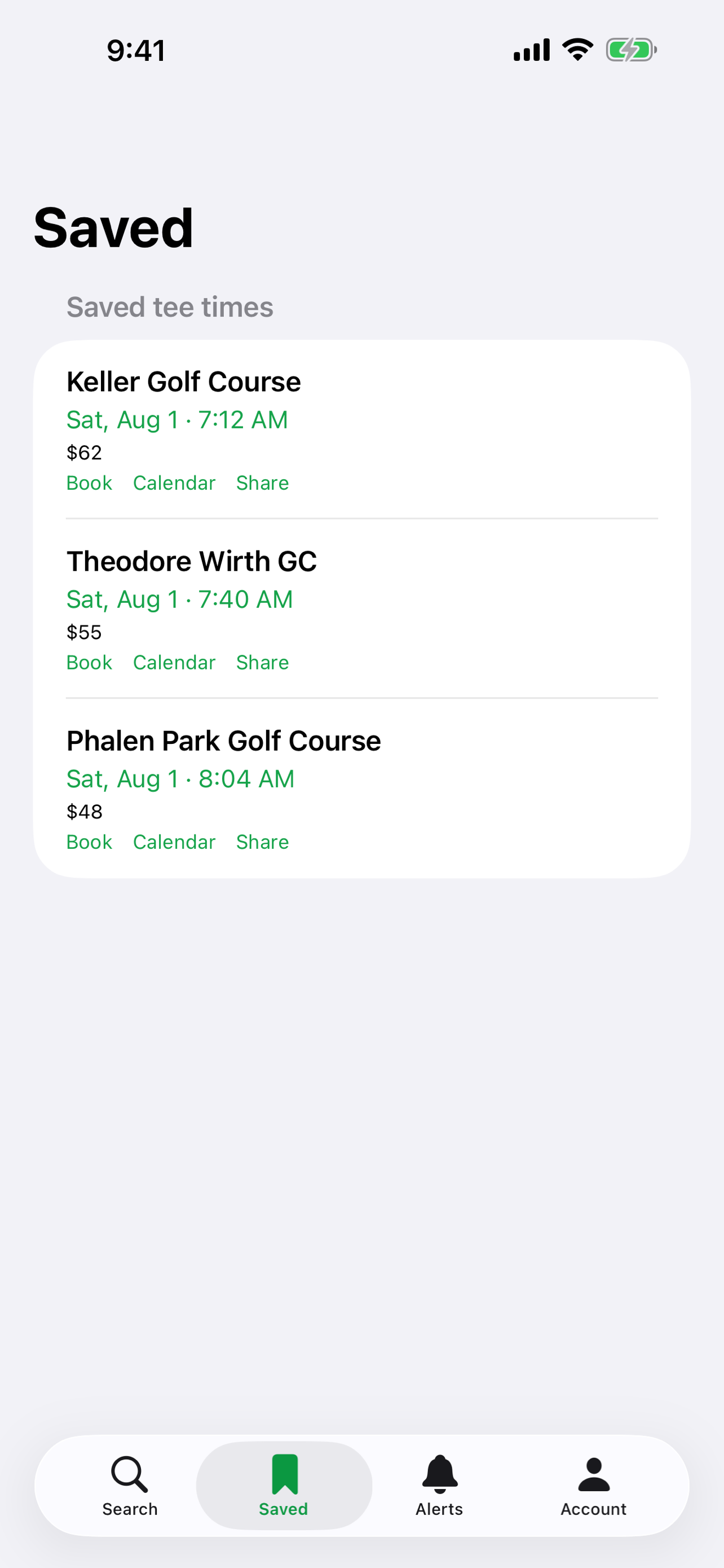 Tee Time Hunter screenshot 4
