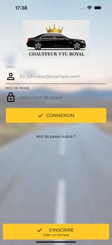 Chauffeur VTC Royal screenshot