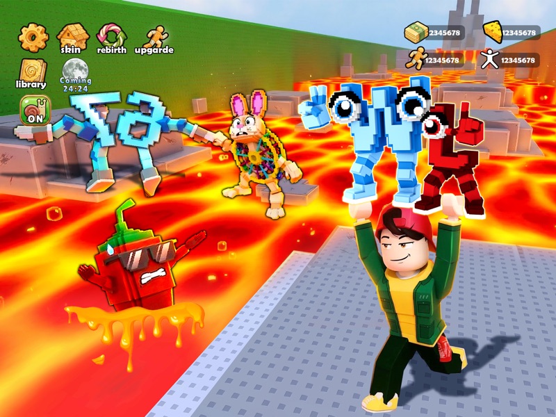 Cheese Brainzot: Lava Survival screenshot 11