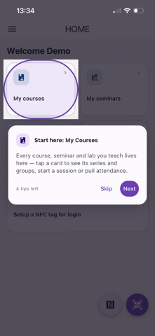 MyNfcAttendance Screenshot 7 of 10