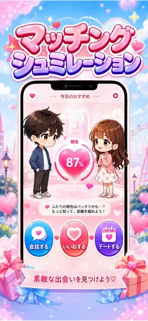 マッチングシュミレーション screenshot 1