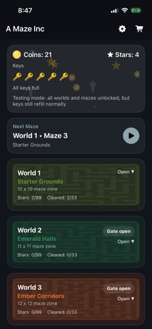 A Maze Inc Screenshot 1 of 7