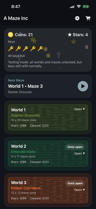 A Maze Inc Screenshot 1 of 7