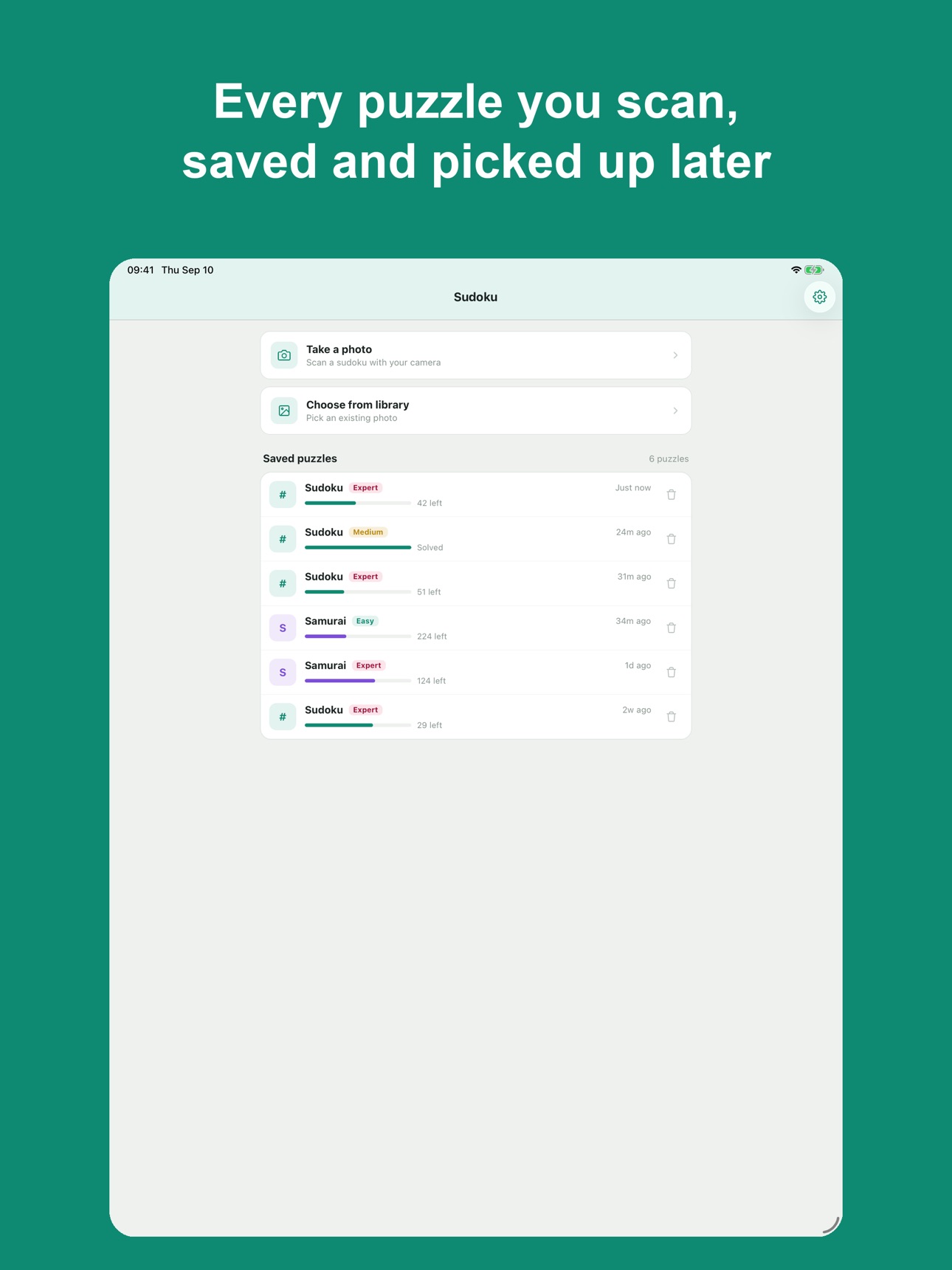 Screenshot 12 of Vision Sudoku