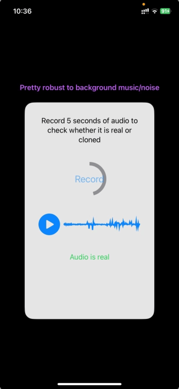 TruSpeaker - AI Detector