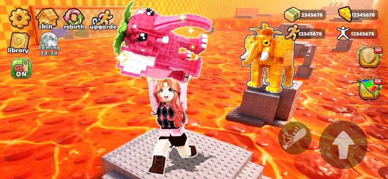 Cheese Brainzot: Lava Survival screenshot 7