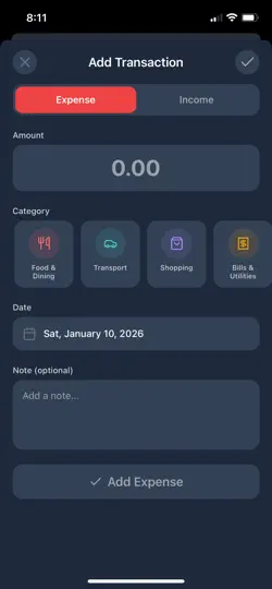 Lumen Budget Money Manager iPhone Ekran Görüntüsü 2
