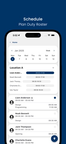 OurTeams - Clock In & Roster Screenshot 4 of 10