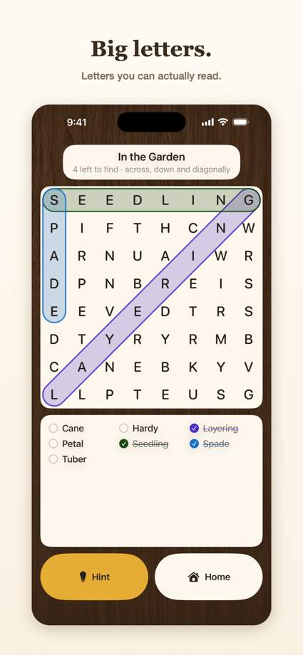Word Search by SunSwallow App Store screenshot 2