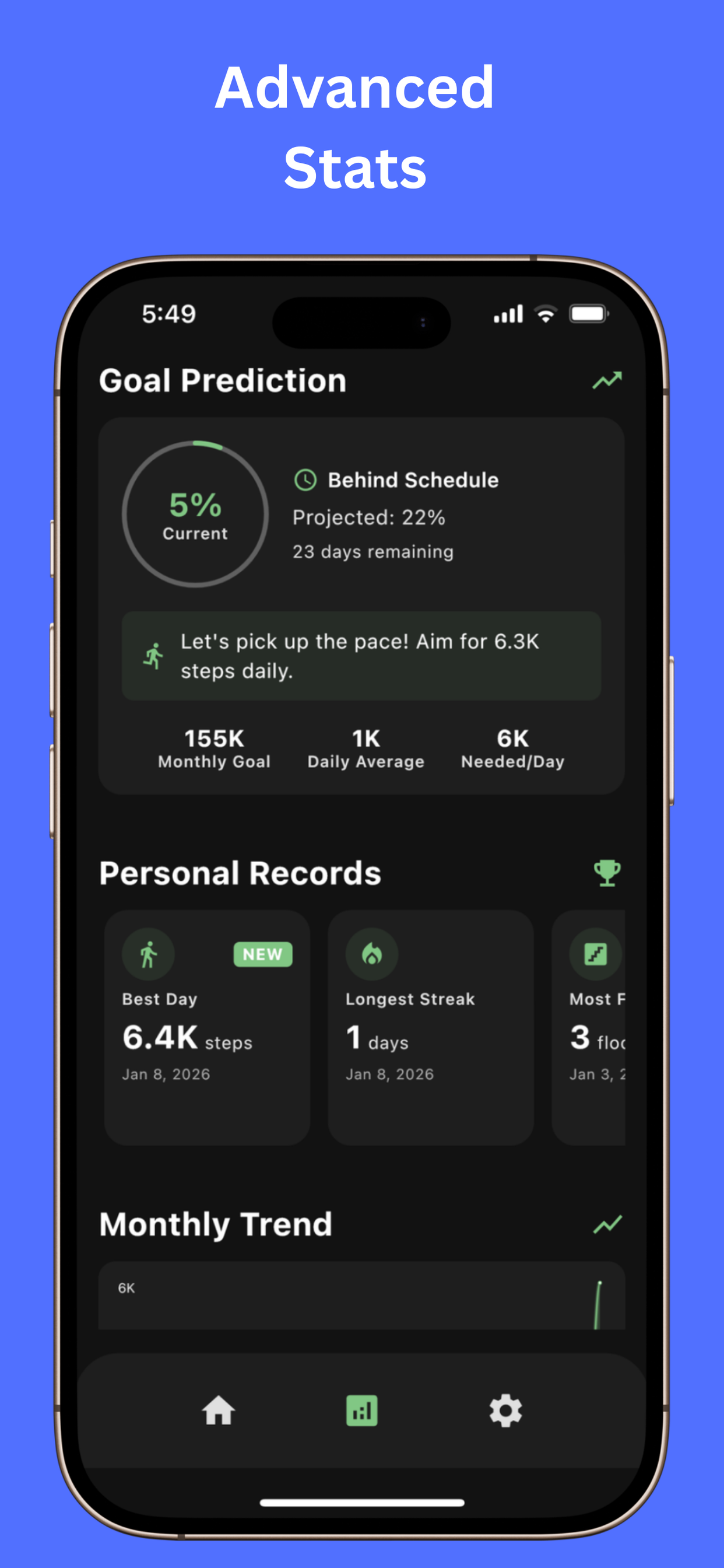 Step Counter  : StepMind screenshot 2