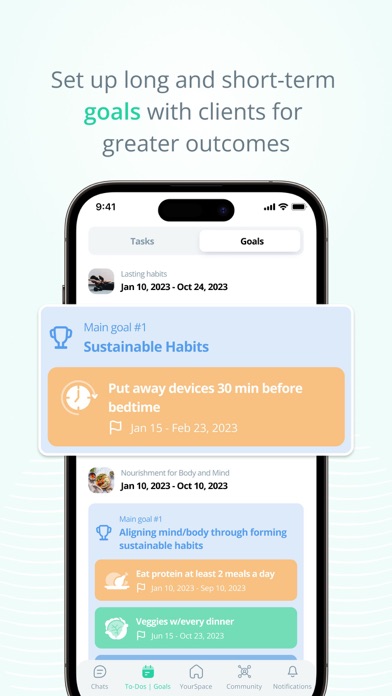 YourCoach - Health Coaches iPhone screenshot 5 - Health & Fitness app