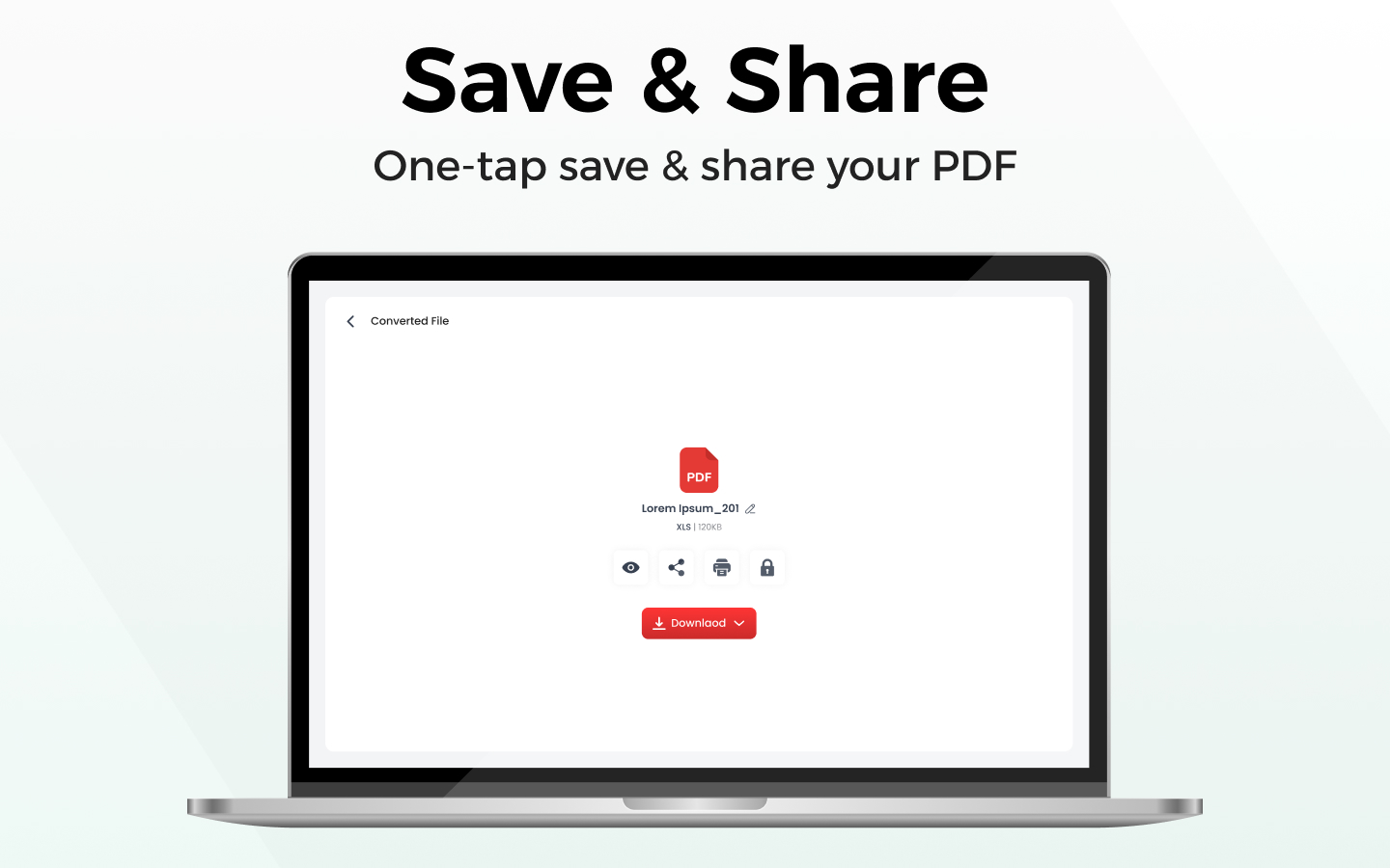 Excel to PDF Converter - XLSX screenshot 23