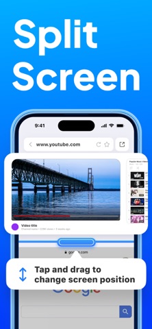 Split Screen: Dual Window Screenshot 1 of 3