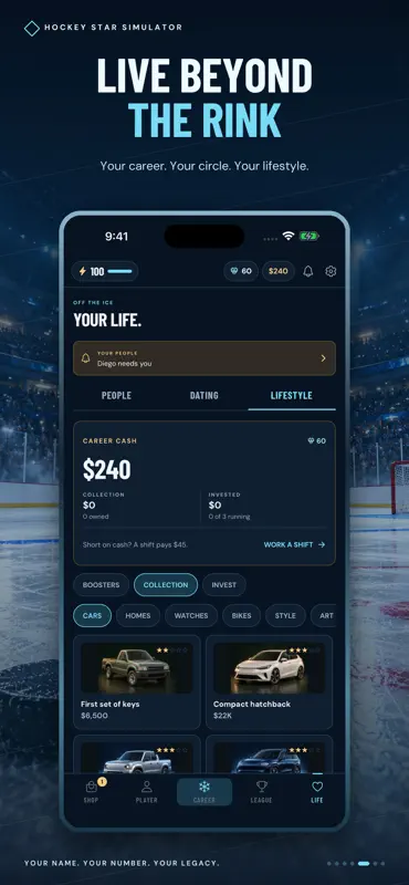 Hockey Star Simulator screenshot 5 of 7