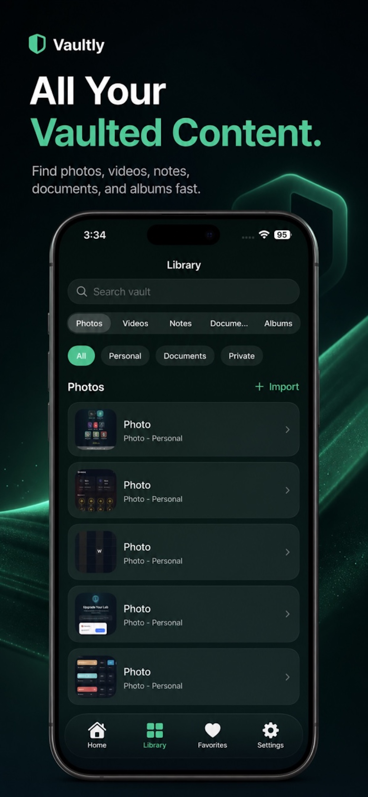 Vaultly: Private Vault screenshot 2