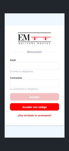 EM Delivery Routes iPhone screenshot