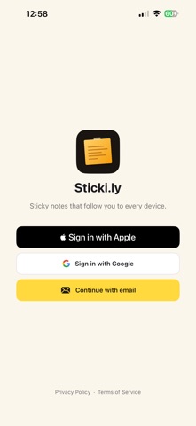 Sticki.ly - Shared Notes screenshot