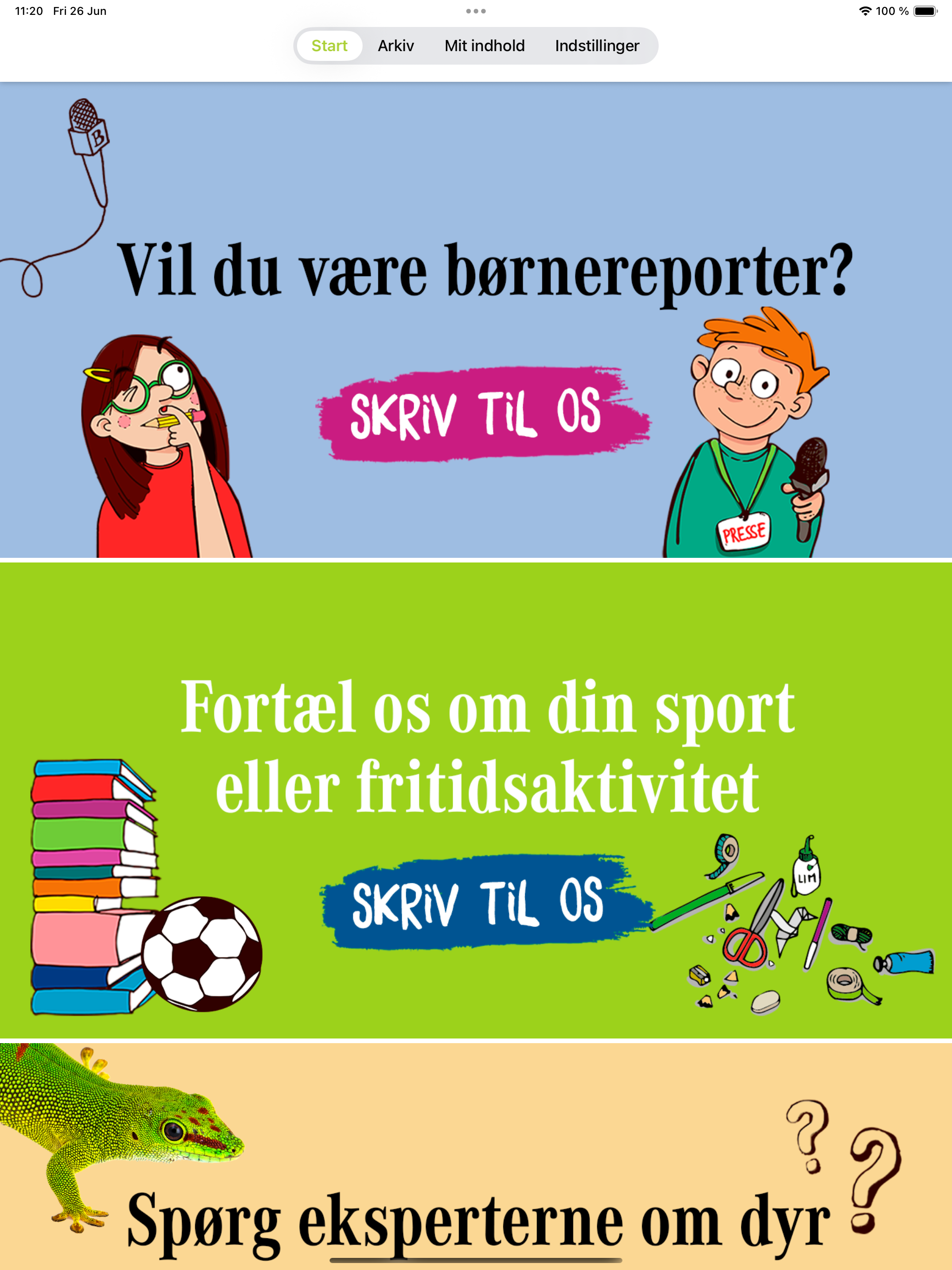 Børneavisen screenshot 3