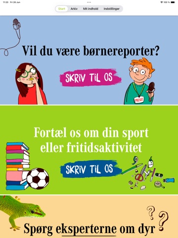 Børneavisen app screenshot 3