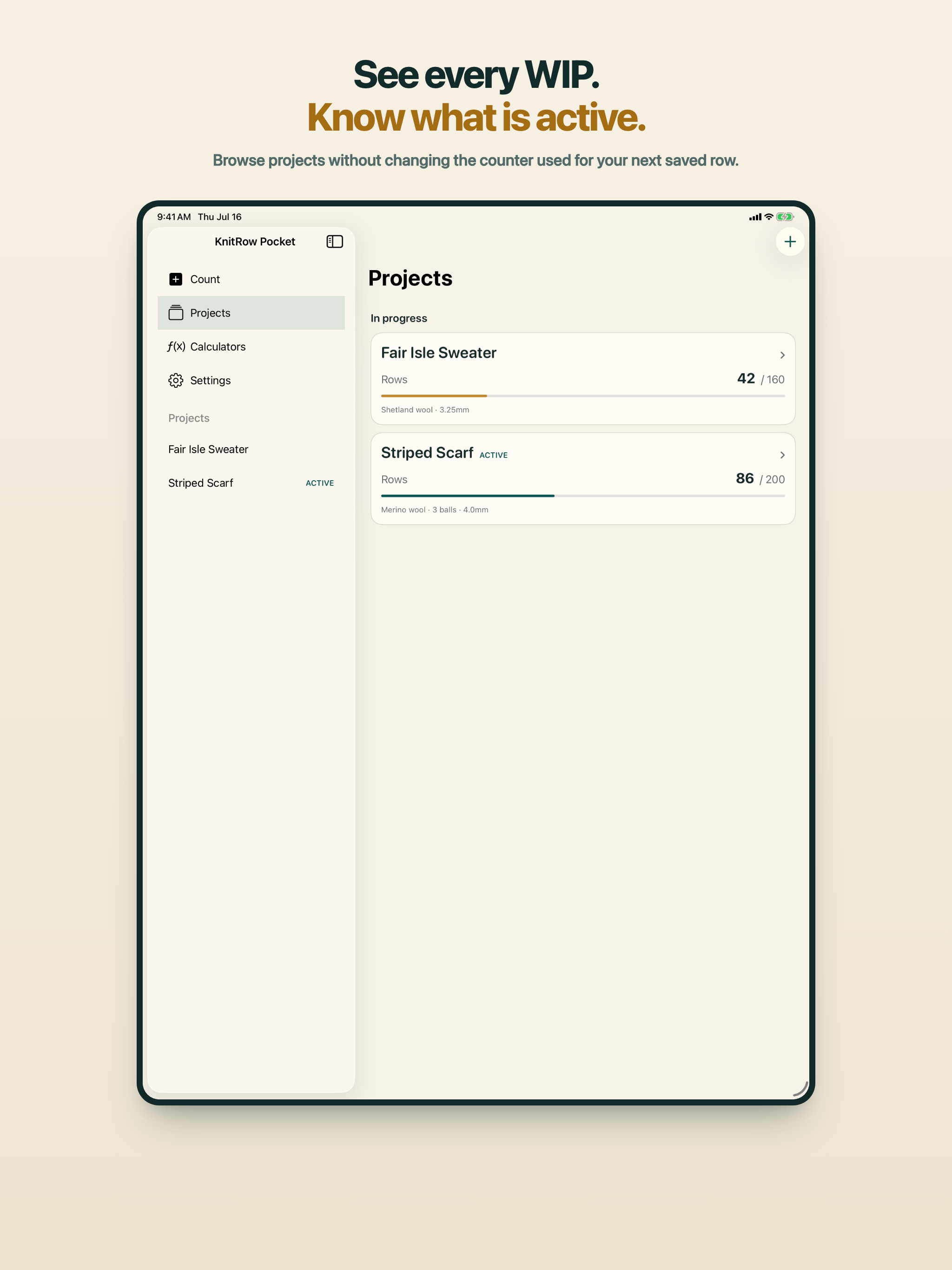 KnitRow Pocket screenshot 9