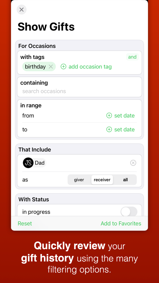 #7. Given - Gift Manager (iOS) 来自: Wiktor Starzyk