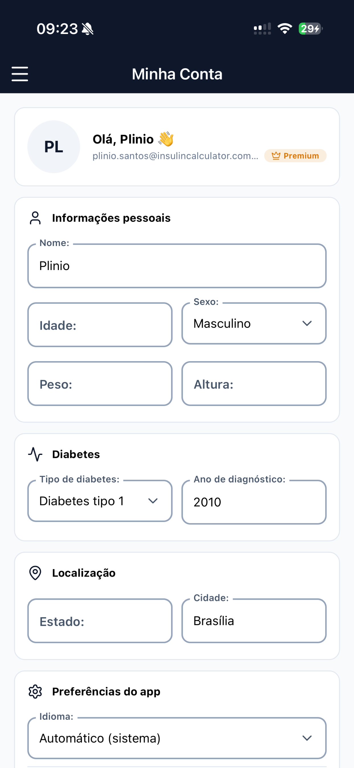 Insulin Calculator