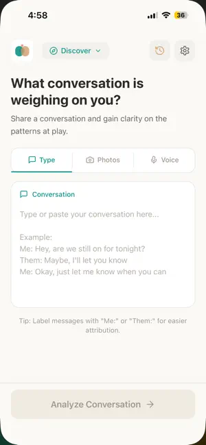 Attune: Relationship Patterns screenshot 2