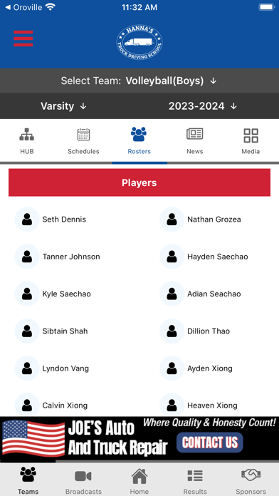 Las Plumas Athletics Screenshot