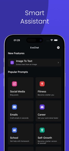 AI Chatbot: AI Chat EvoChat iPhone screenshot