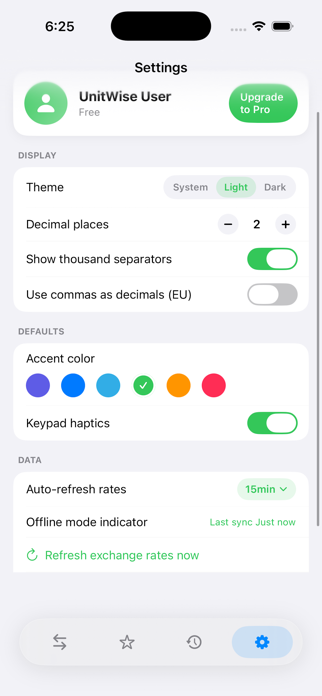 UnitWise: Currency & Units Screenshot 2 of 6