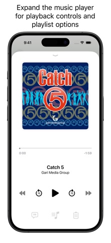 News Music Search Archive iPhone screenshot