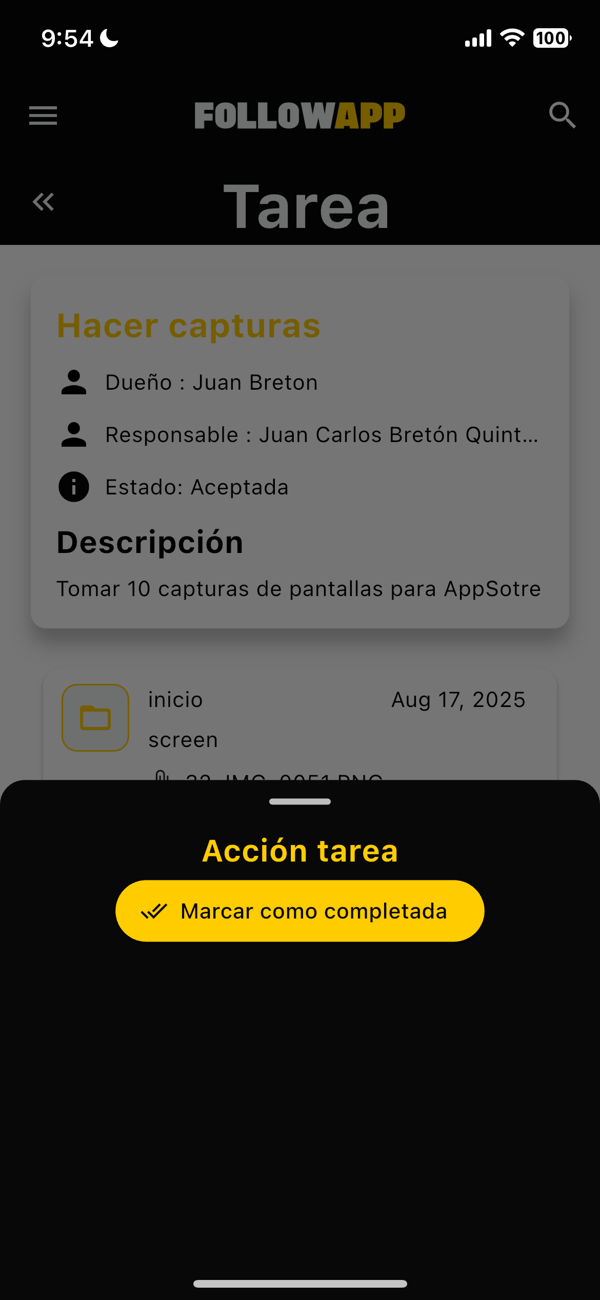 Follow screenshot 9