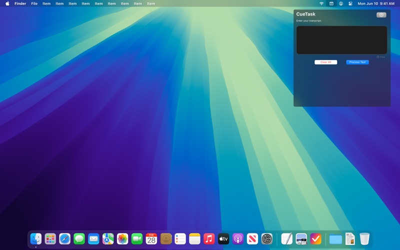 App screenshot