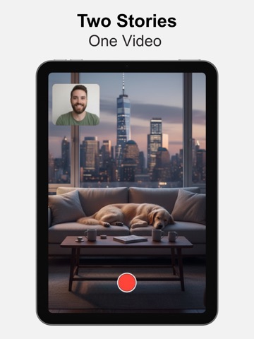 Dual Capture Video iPad screenshot