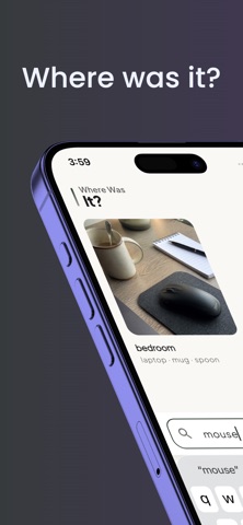 Remember Where - Find Items iPhone screenshot