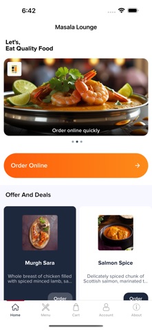 Masala Lounge Online screenshot