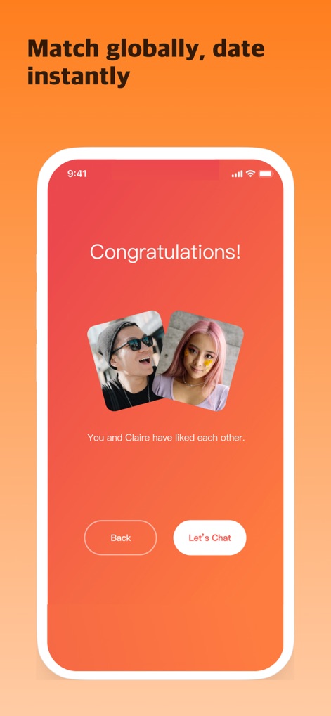 TanTan - Asian Dating App - Successful Match Confirmation