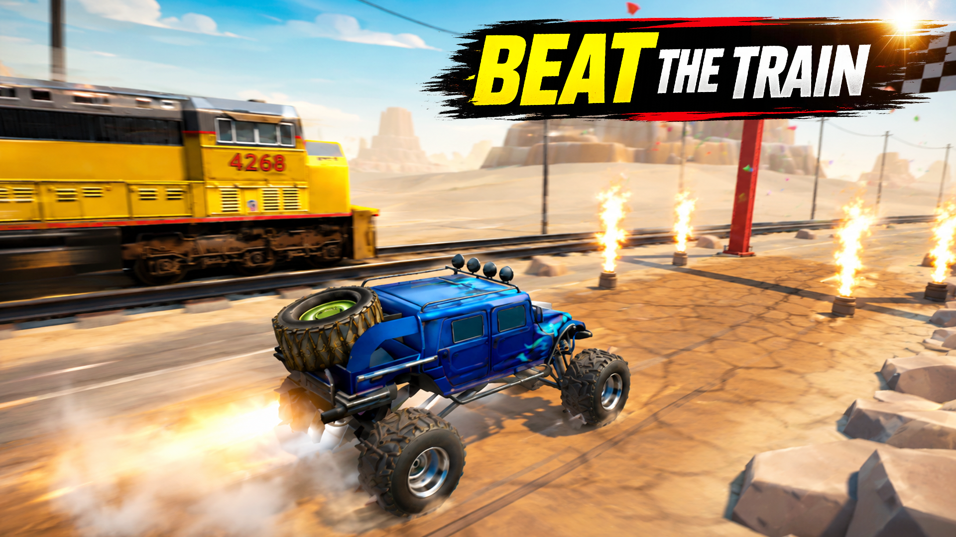 Mega Ramp Stunt Racing 3D screenshot 5