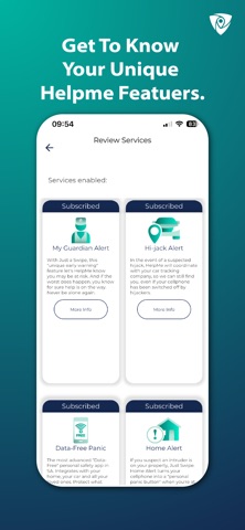 HelpMe SA iPhone screenshot 1