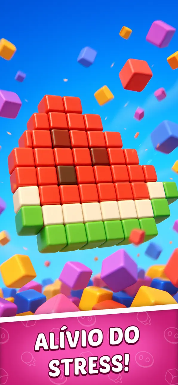 Pixel Flow! iOS Mod IPA screenshot 1 - iOS game interface
