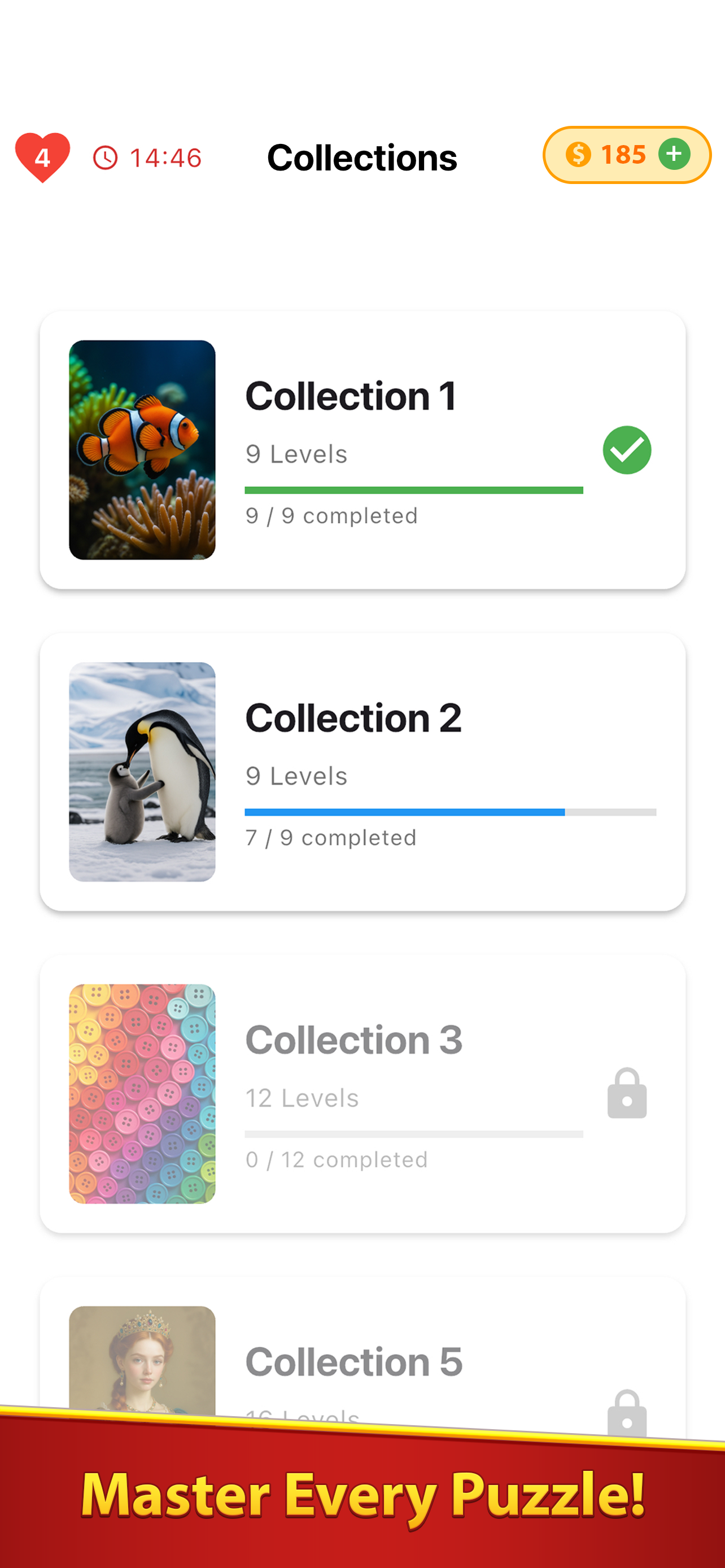 Jigsaw Art Puzzle Solitaire