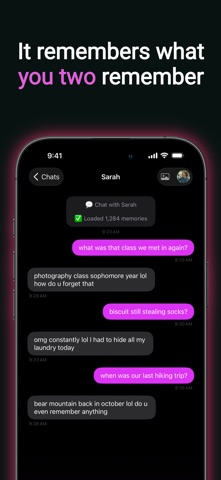Re:vive – AI Memory Chat iPhone screenshot