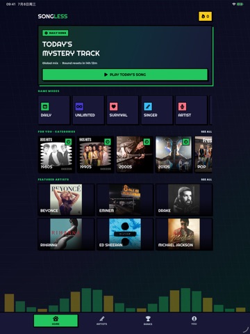 Songless Pro: Guess Songs iPad screenshot