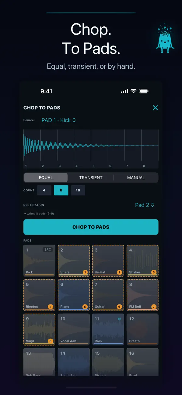 Screenshot #3 pour GranSample - Granular Sampler